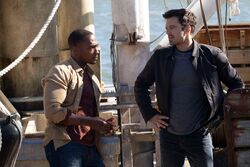 Sam Wilson and Bucky Barnes