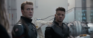 Captain America and Hawkeye