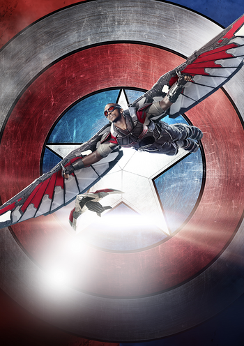 Falcon Poster - Civil War