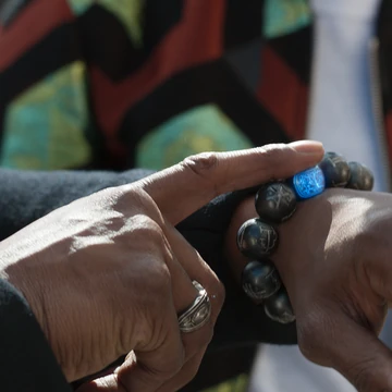 Beads in black panther Clearance