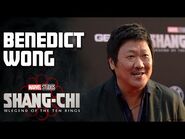 Benedict Wong on Leaving the Library - Marvel Studios' Shang-Chi Red Carpet LIVE