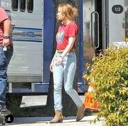 Brie Larson USAF BTS 1