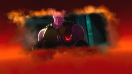 Thanos steals reality stone