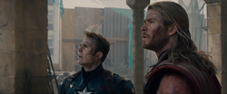 Cap y Thor en Sokovia