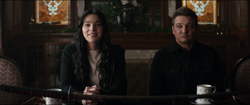 Clint Barton and Kate Bishop