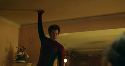 Sticking to the ceiling