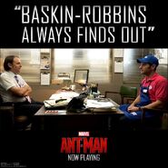 Baskin Robins Ant-Man Promo
