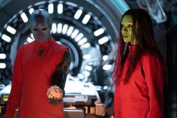 Gamora and Nebula