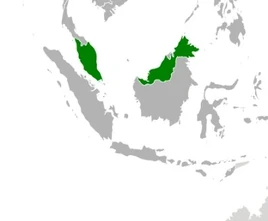 Mapa de Malasia