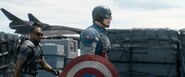 Captain America and Falcon