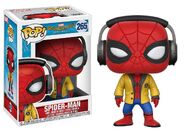 Spider-Man Homecoming Funko Pop 265, Headphones and Decathlon Team Jacket