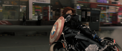 Black Widow's Motorcycle