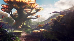 The Guardians on different planets