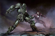 Iron Man 2 2010 concept art 10