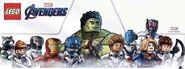 Avengers Endgame Lego Banner