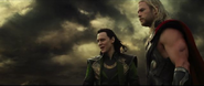 Thor y Loki llegan a Svartalfheim.