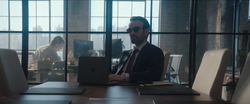 Matt at work