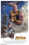 Pablo Rivera Avengers Infinity War poster