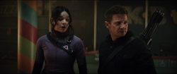 Kate Bishop and Hawkeye