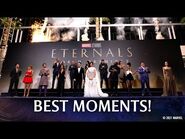 Marvel Studios' Eternals Red Carpet - Best Moments!