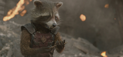 Rocket-cries-Groot