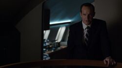 Coulson greets Garrett