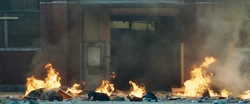 Carter and  watch the explosion