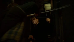 WalkerAttackingDRandWithMachete