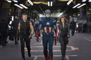 Hawkeye, Captain America & Black Widow