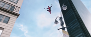 Spider-Man leaps