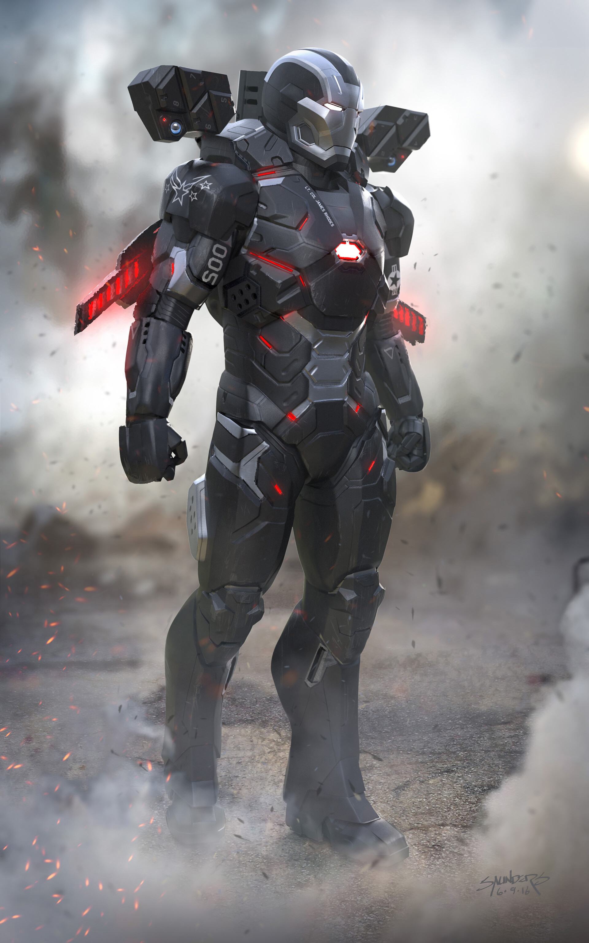 War Machine Armor: Mark V | Marvel 