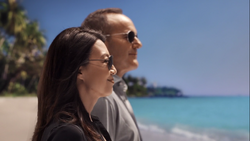 42-Coulson and May in Tahiti