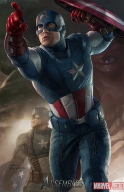 Avengers Poster - Captain America