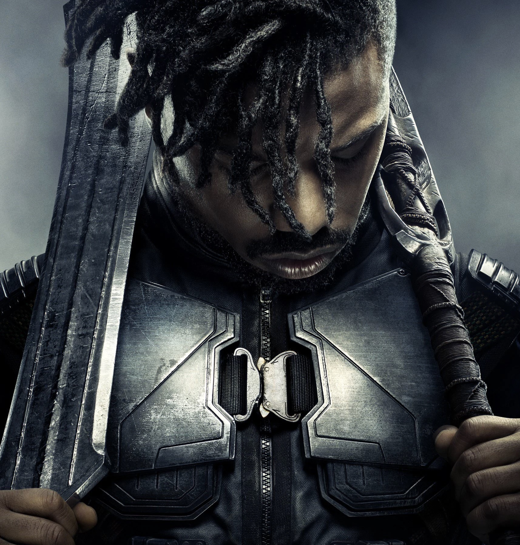 BLACK PANTHER (2018) Killmonger Final Battle [HD] Michael B. Jordan 