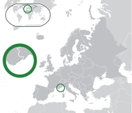 Map of Monaco