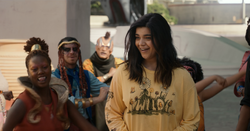 An excited Khan sees the 