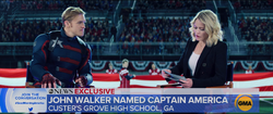 John Walker named Captain America