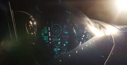 Danvers entering outer space in the 