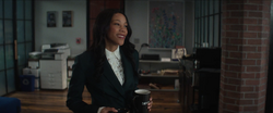 Kirsten McDuffie at the office