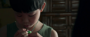 Shang-Chi receives the pendant