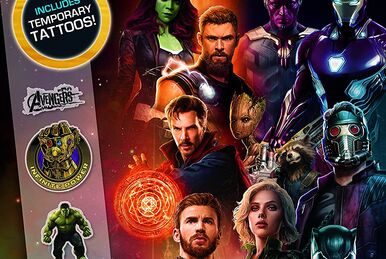 Avengers: Infinity War - 100 Stickers, Marvel Cinematic Universe Wiki