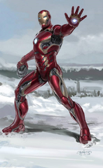 Iron Man Arte Conceptual 1 - AOU