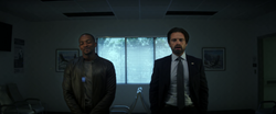 Bucky Barnes with Sam Wilson