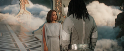 Jane greeted by Heimdall