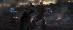 Thor fights Thanos