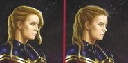 Avengers Endgame concept art Captain Marvel 13