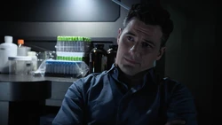 Sousa sits with  as she heals