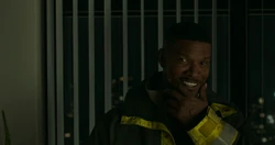 Electro admires his new appearance