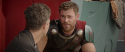 Thor Talking Down to Banner