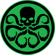 The symbol used on the computers on the Bus and inside the Hydra Castle.
